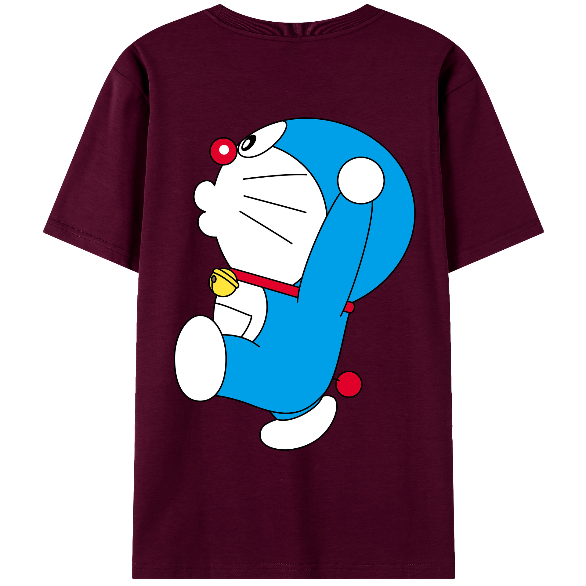 （画像用） ドラえもん Doraemon レディース半袖Tシャツ(バックプリント)